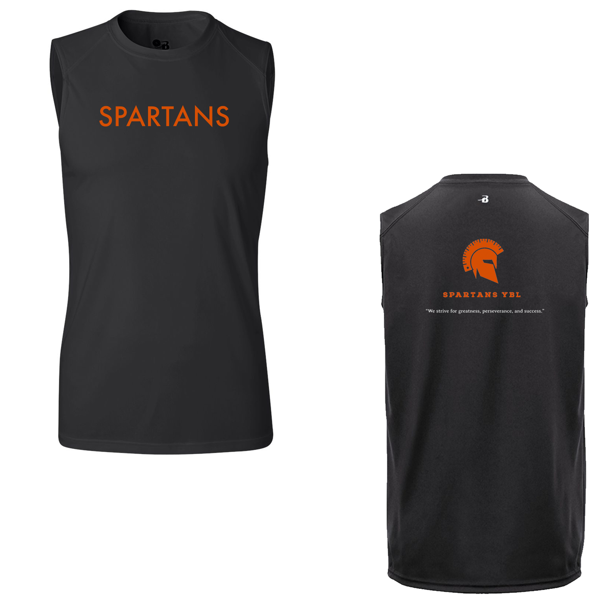 Spartans YBL B-Core Sleeveless Performance Tank