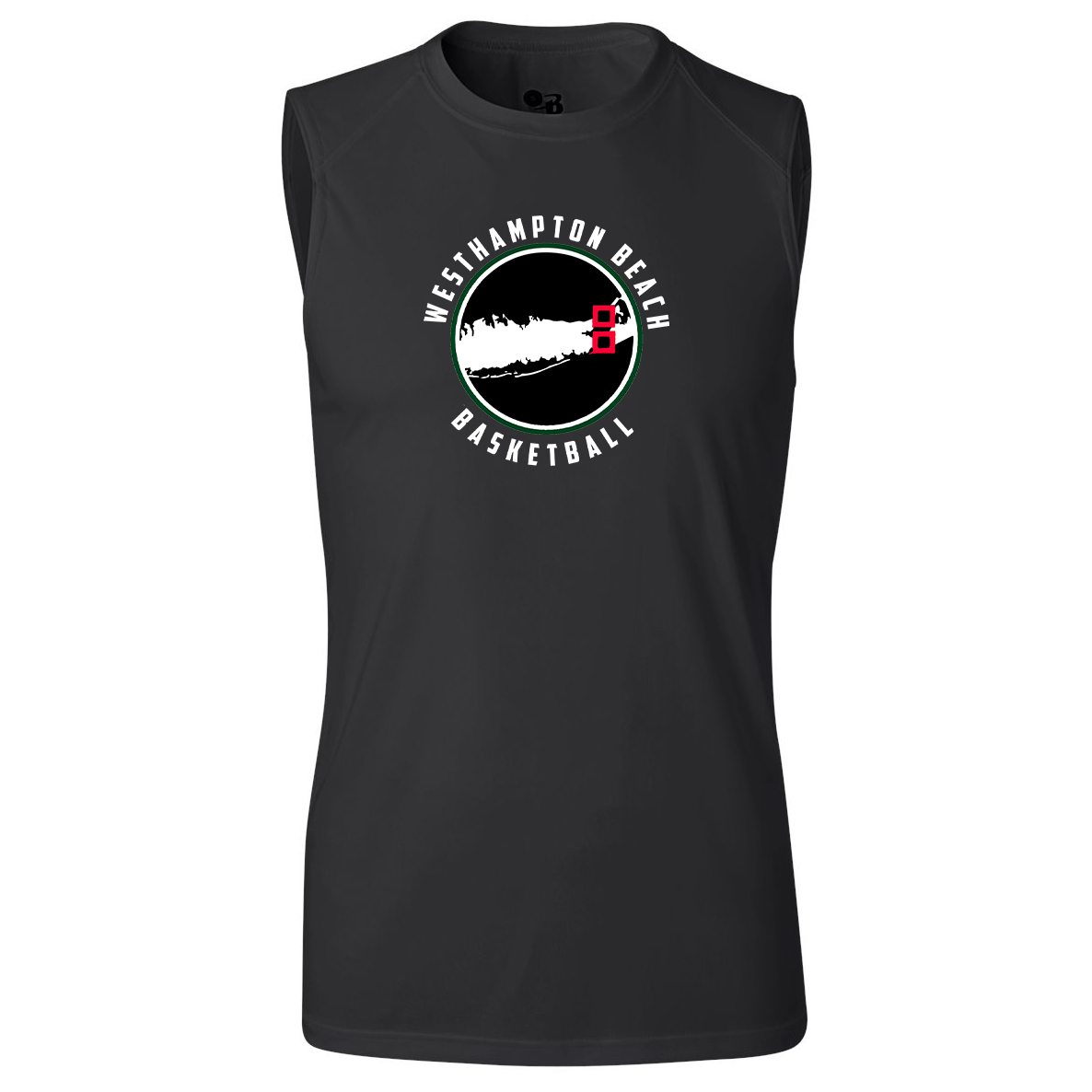 Westhampton Beach Basketball B-Core Sleeveless Performance Tank