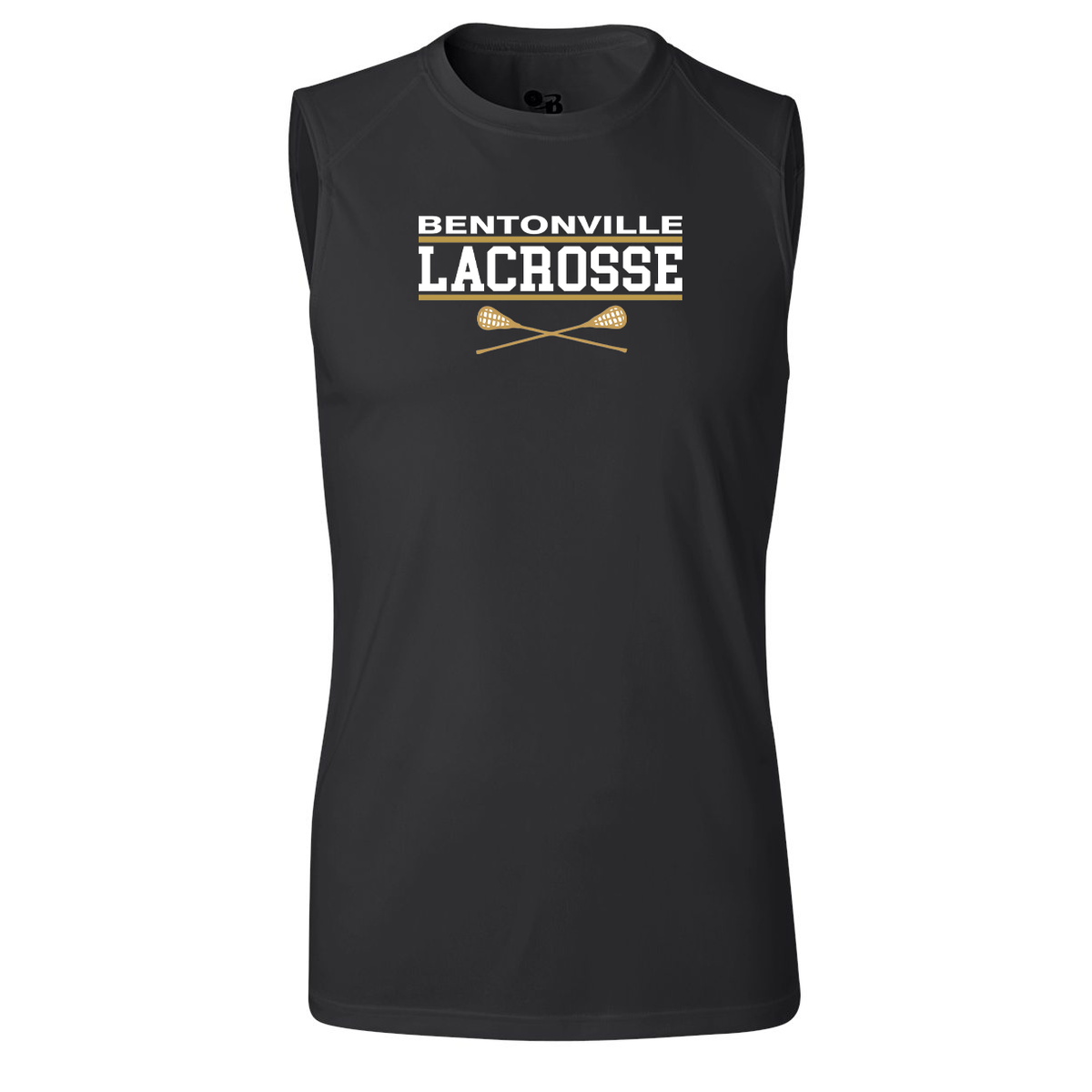 Bentonville Lacrosse B-Core Sleeveless Performance Tank