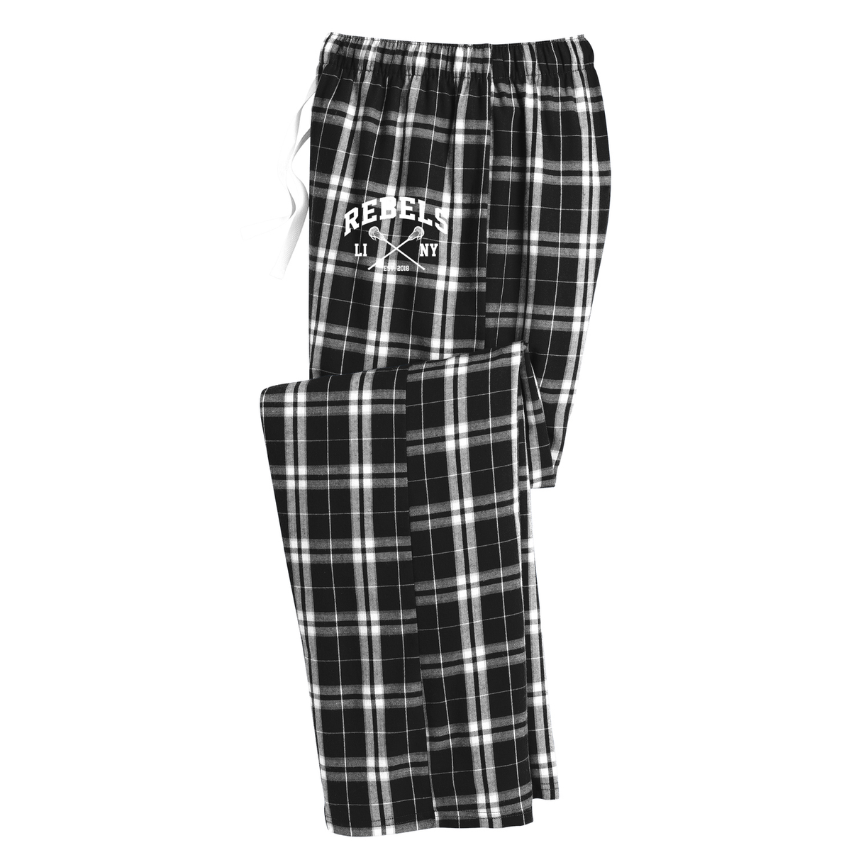 Rebels Lacrosse  Plaid Pajama Pants