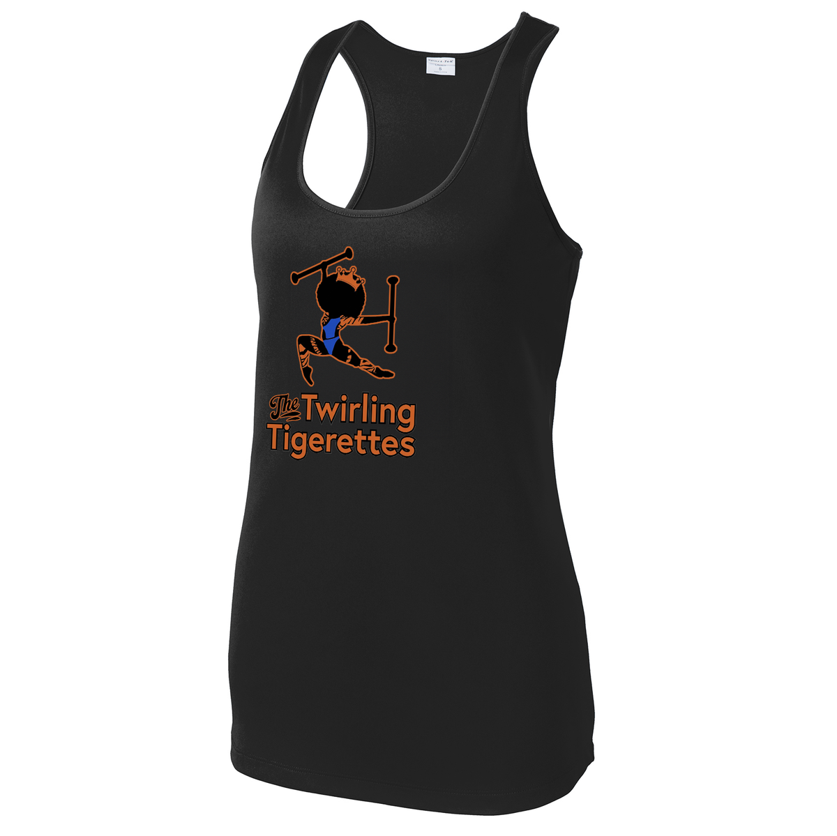 Twirling Tigerettes Women's Racerback Tank