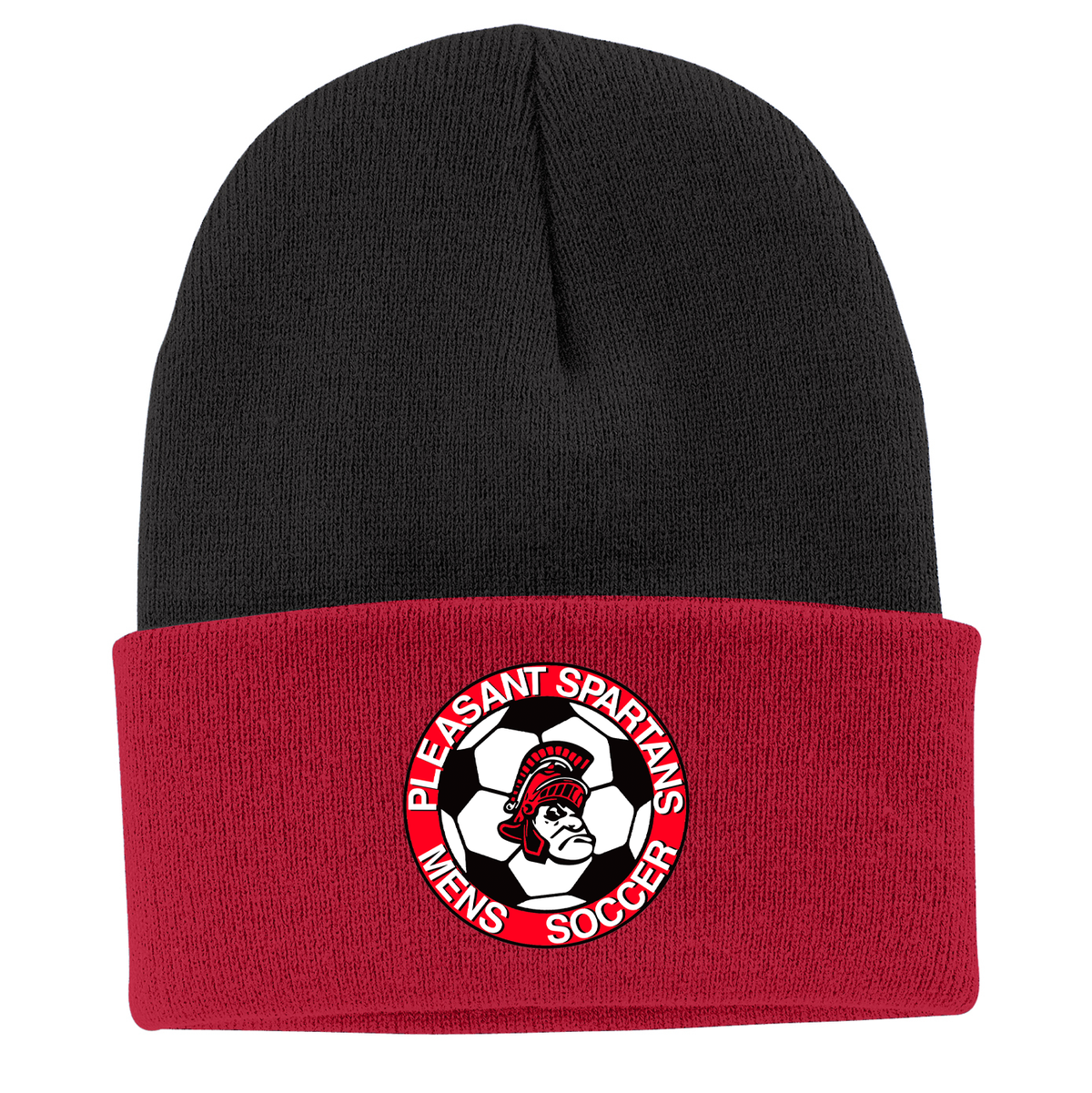 Pleasant HS Soccer Knit Beanie