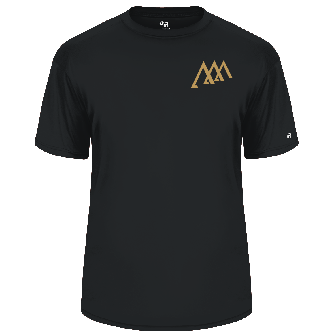 USMA Sandhurst Black & Gold B-Core Tee