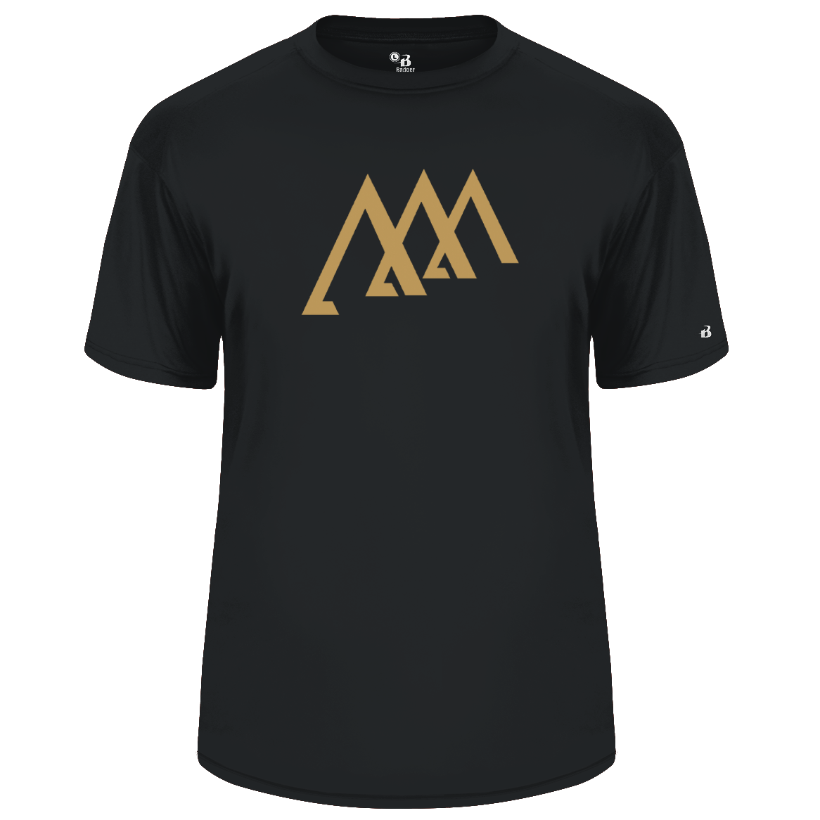 USMA Sandhurst Black & Gold B-Core Tee