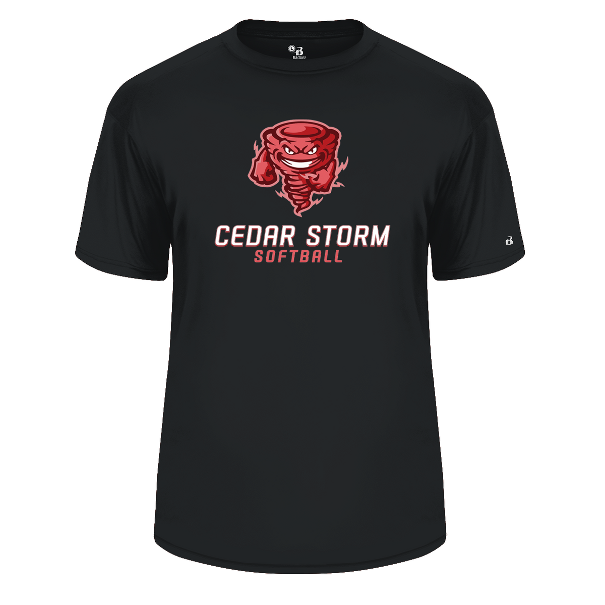 Cedar Storm Softball B-Core Tee