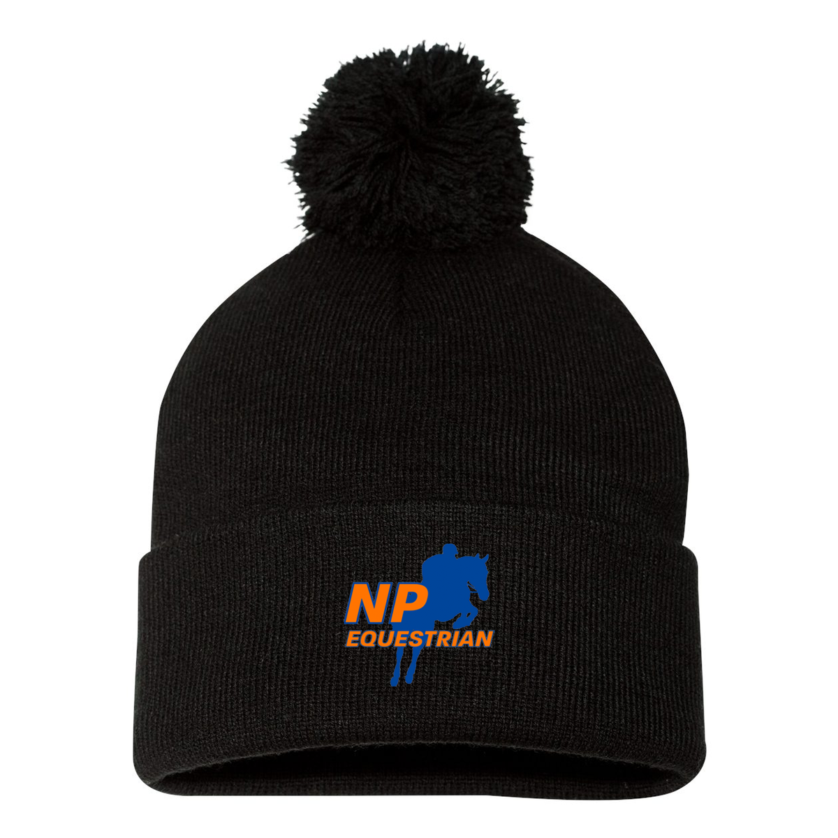 New Paltz Equestrian Pom-Pom Beanie