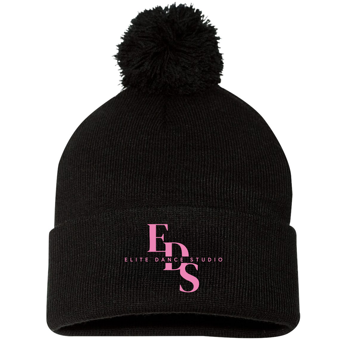 Elite Dance Studio Sportsman Pom-Pom Beanie