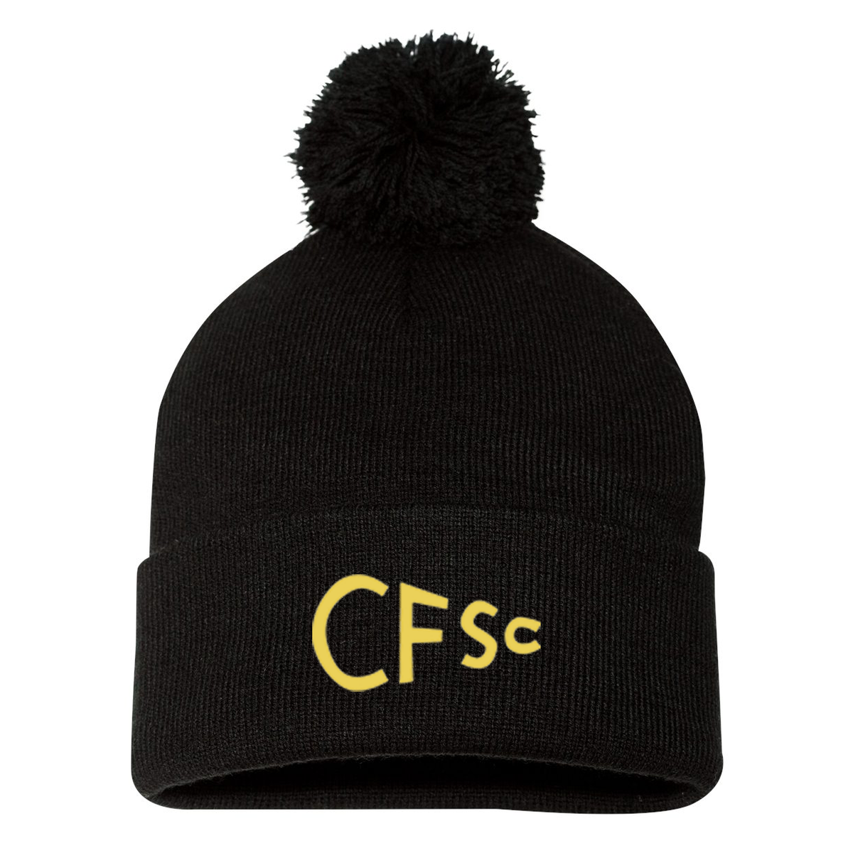 Charleston Figure Skating Club Pom-Pom Beanie