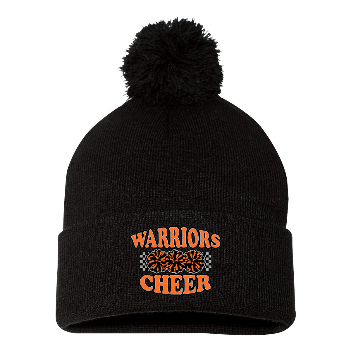 Franklin Square Cheer Pom-Pom Beanie