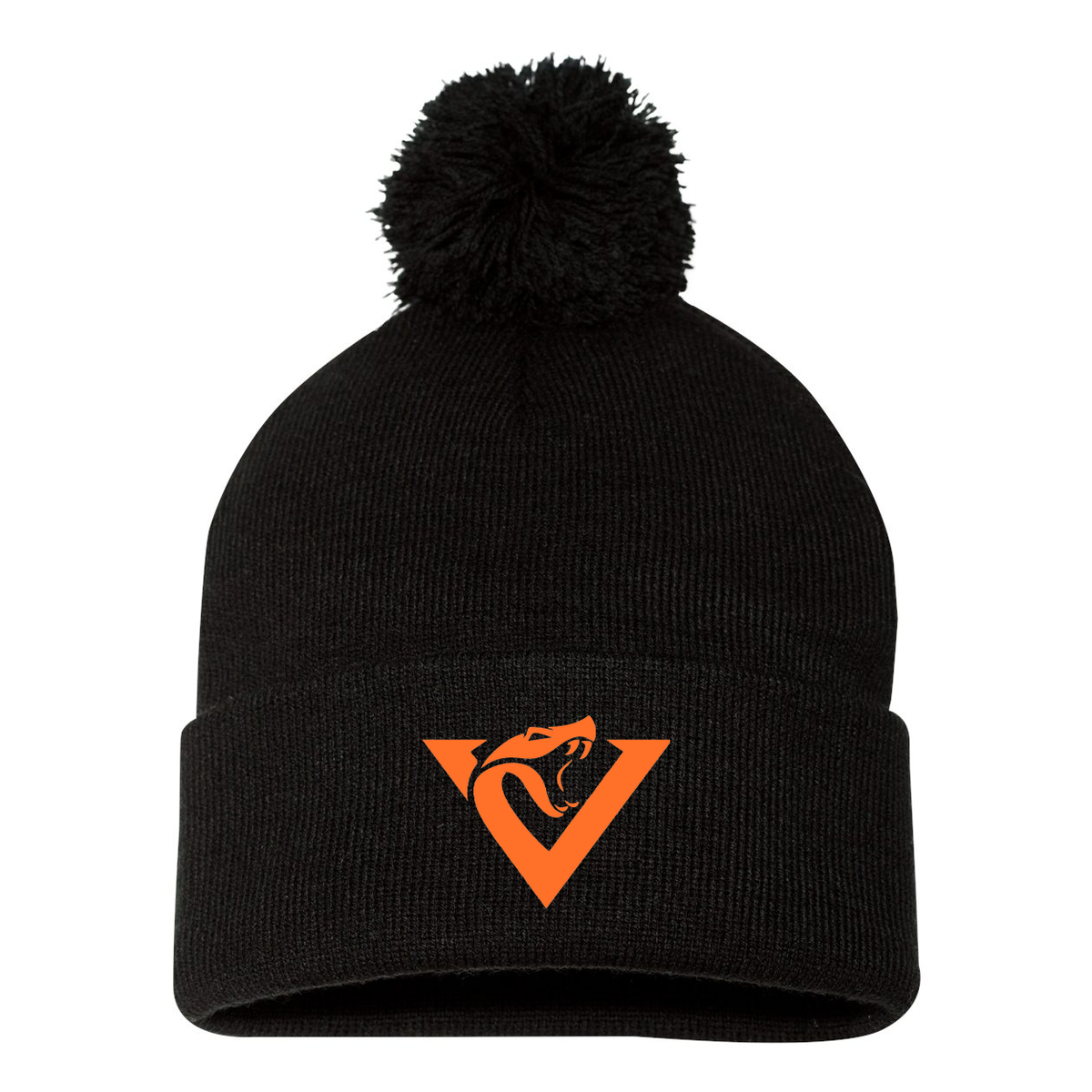Vipers Softball Pom-Pom Beanie