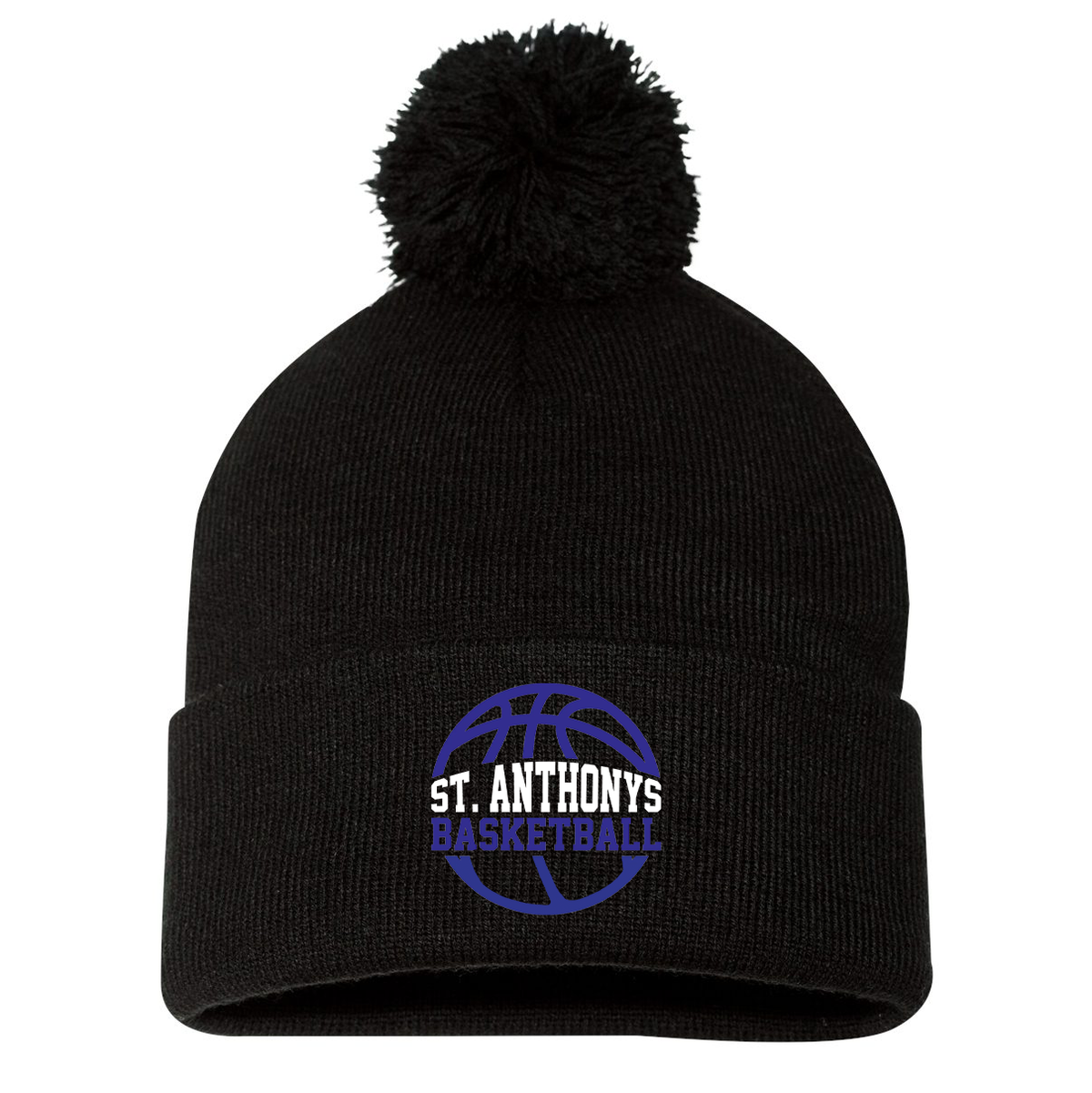 St. Anthony's CYO Basketball Pom-Pom Beanie