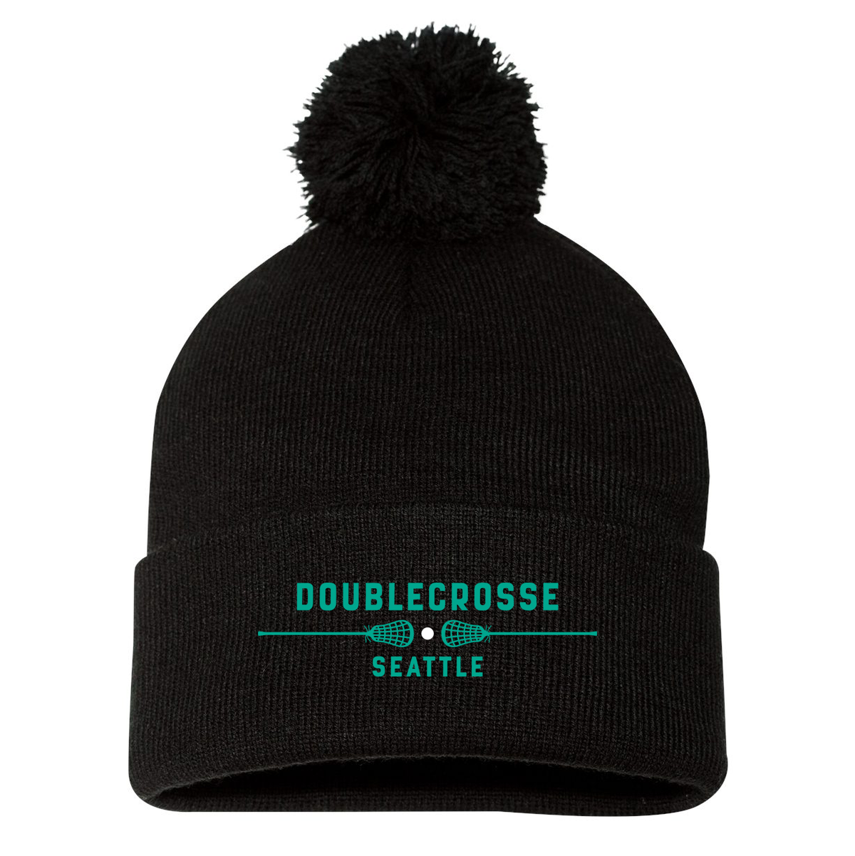 Doublecrosse Pom-Pom Beanie