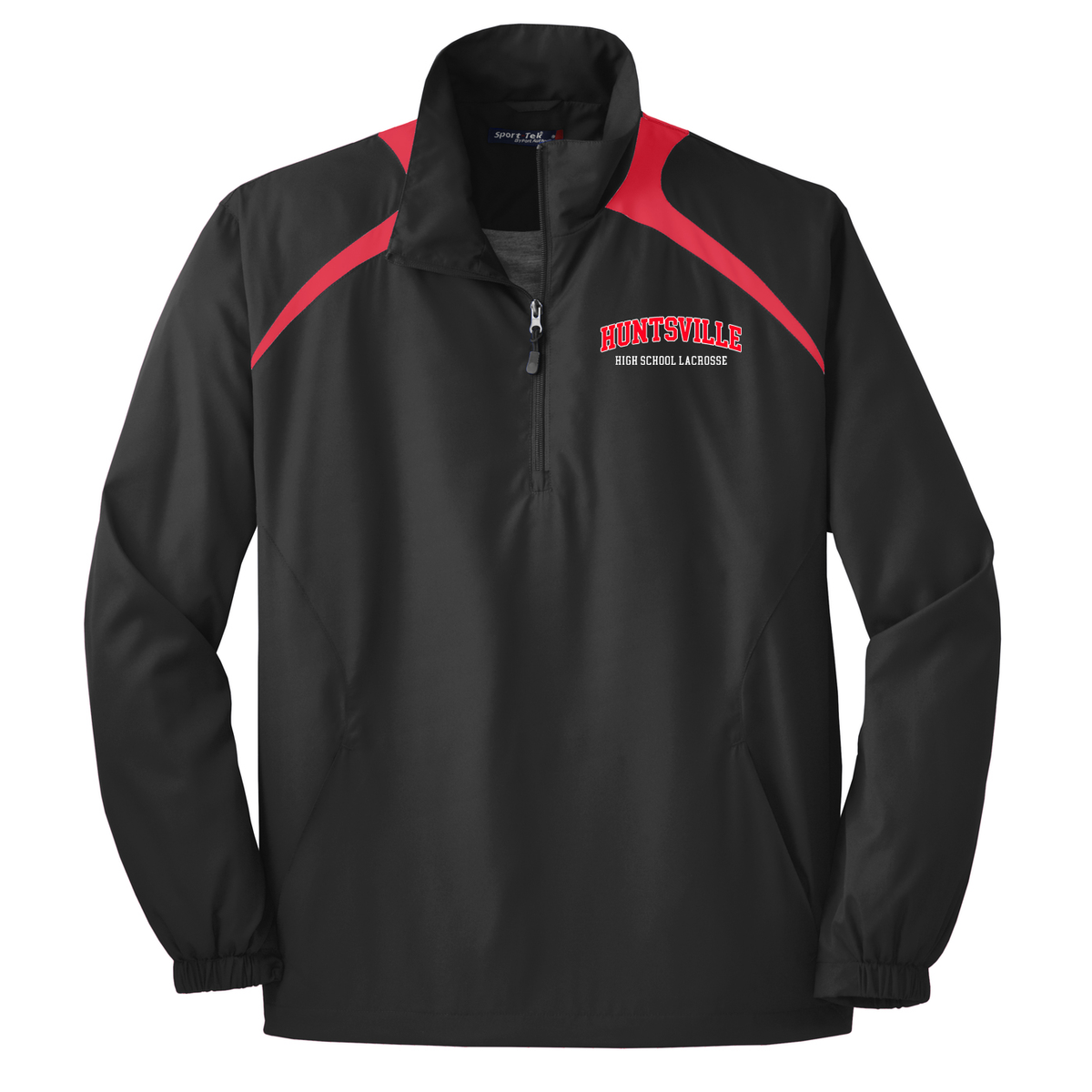 Huntsville HS Lacrosse 1/2-Zip Wind Shirt