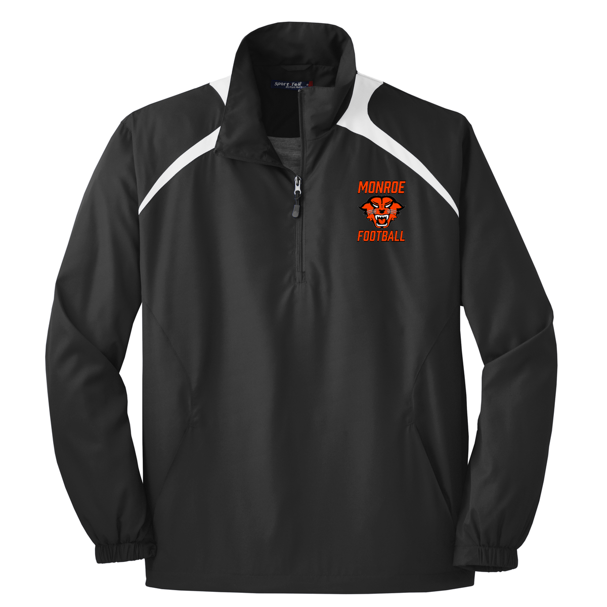 Monroe HS Football 1/2-Zip Wind Shirt