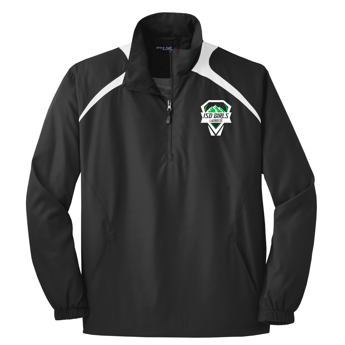 ISD Girl's Lacrosse 1/2-Zip Wind Shirt