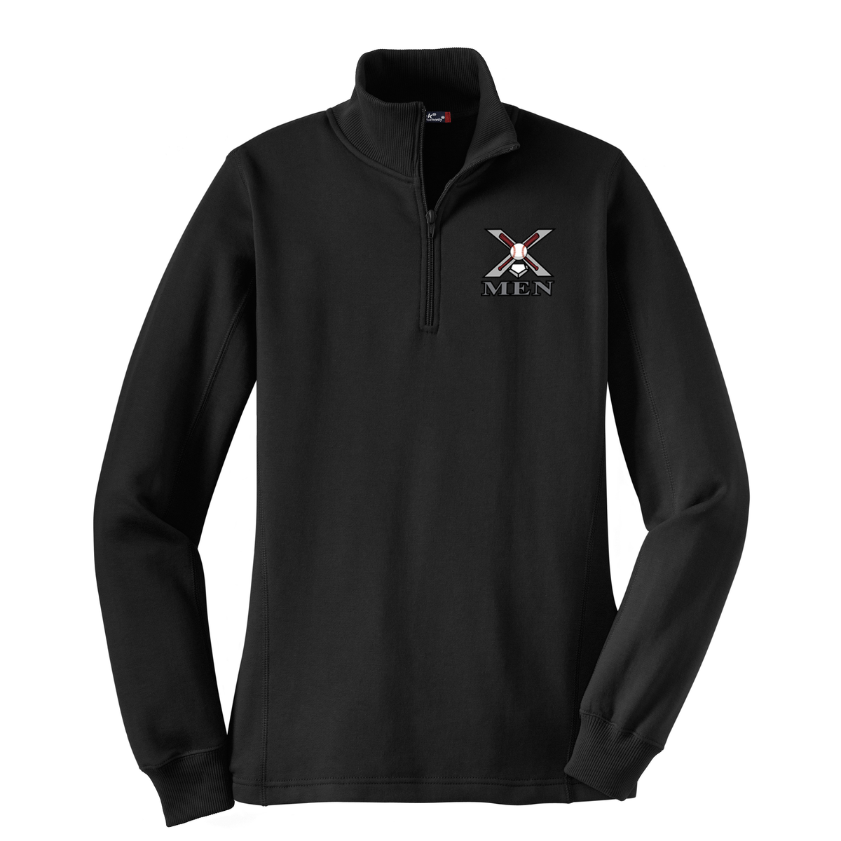 X Men Baseball Women's 1/4 Zip Fleece