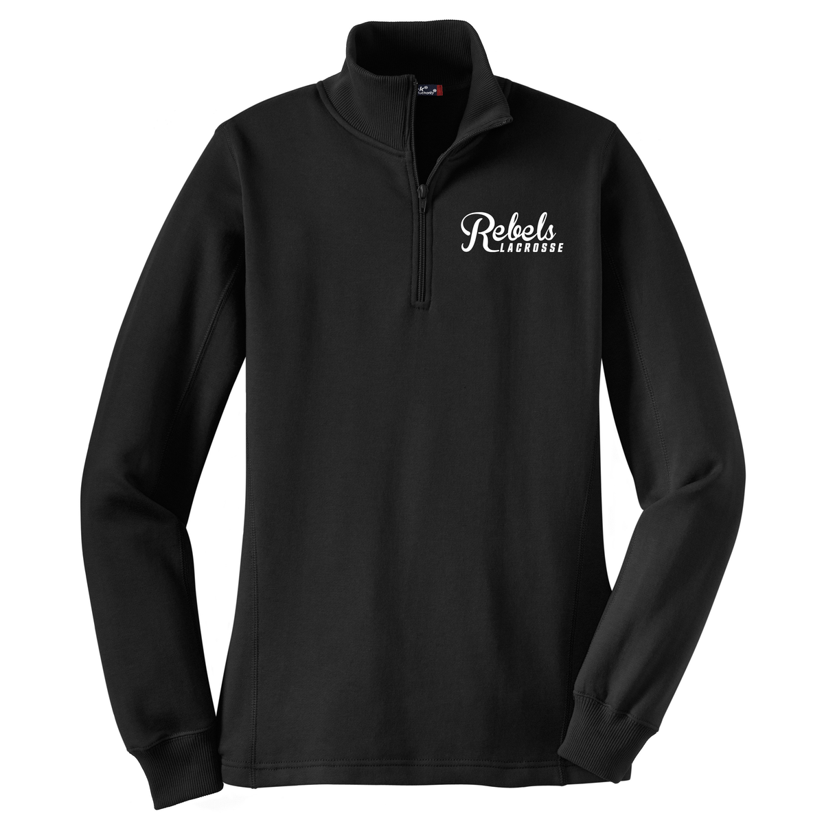 Rebels 2029 Black Women's 1/4 Zip Fleece