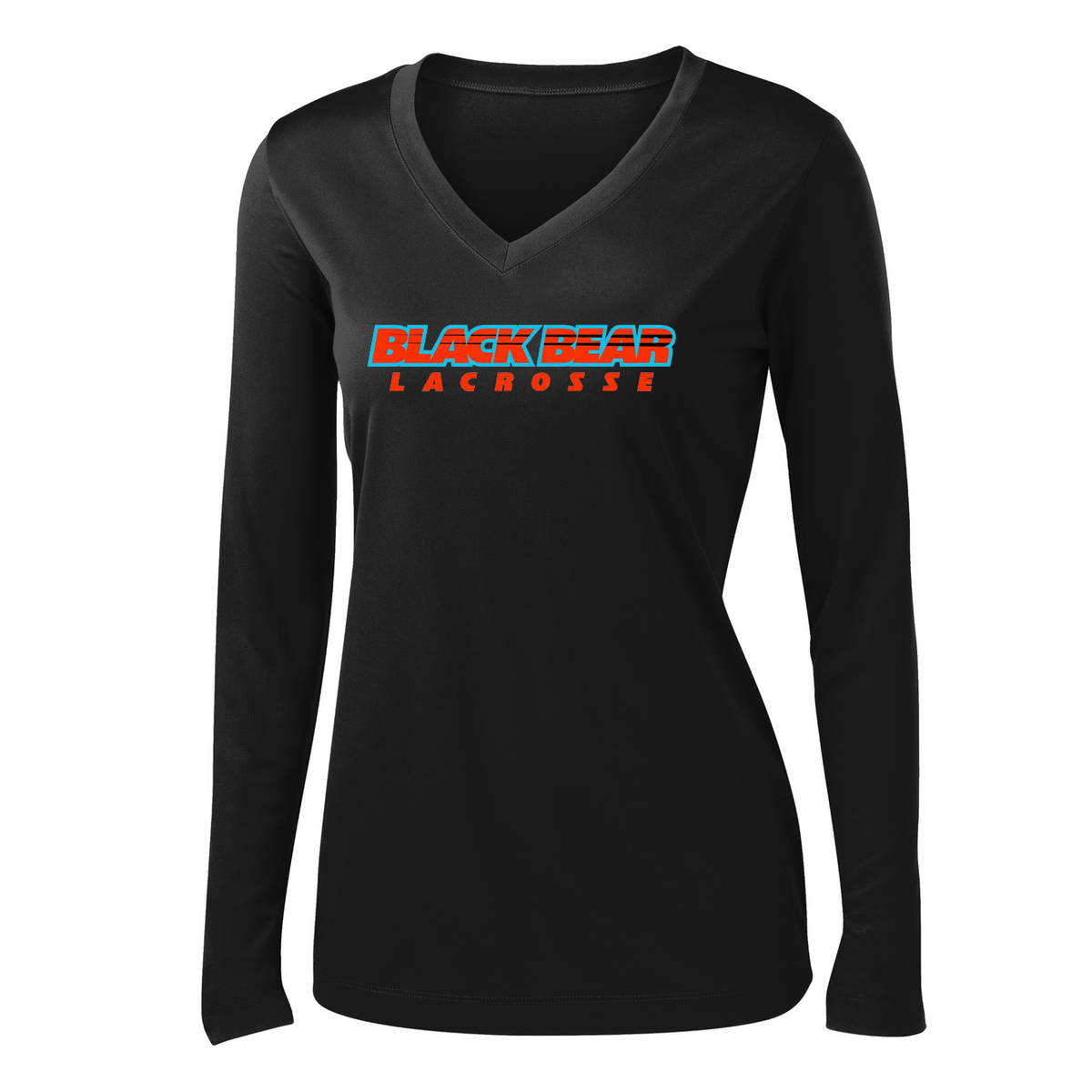 Black Bear Lacrosse Women's Long Sleeve Performance Shirt