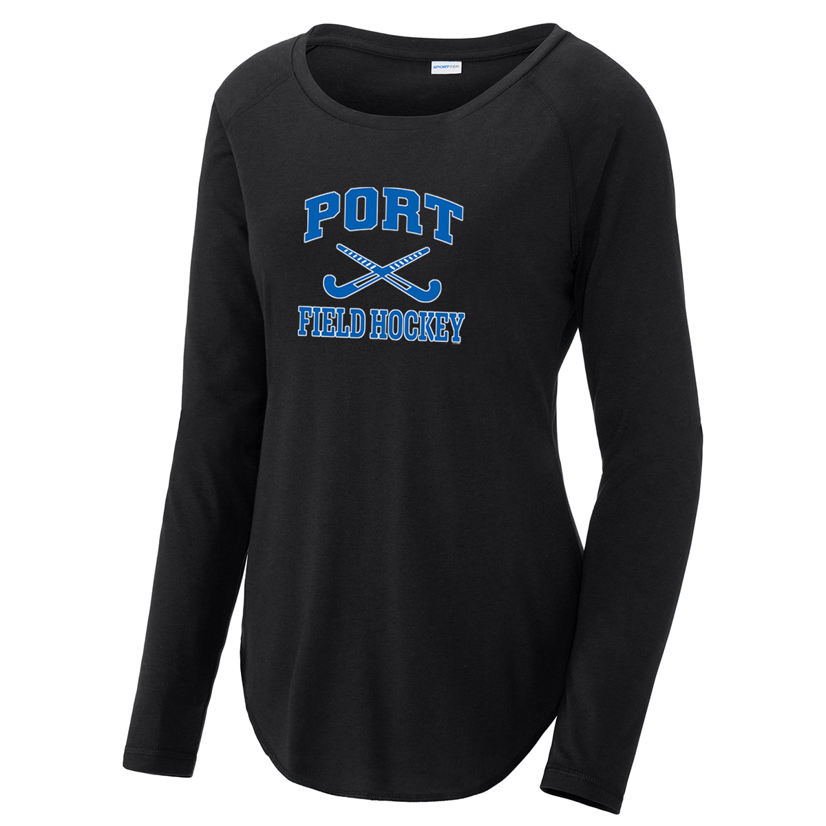 Port Washington Field Hockey Long Sleeve Raglan CottonTouch