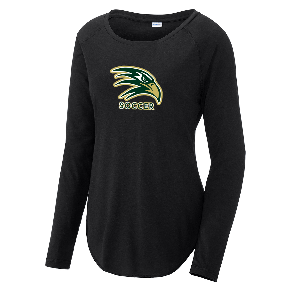 JPS Girls Soccer Women's Raglan Long Sleeve CottonTouch