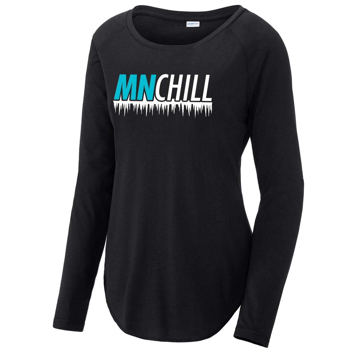 Minnesota Chill Lacrosse Women's Raglan Long Sleeve CottonTouch