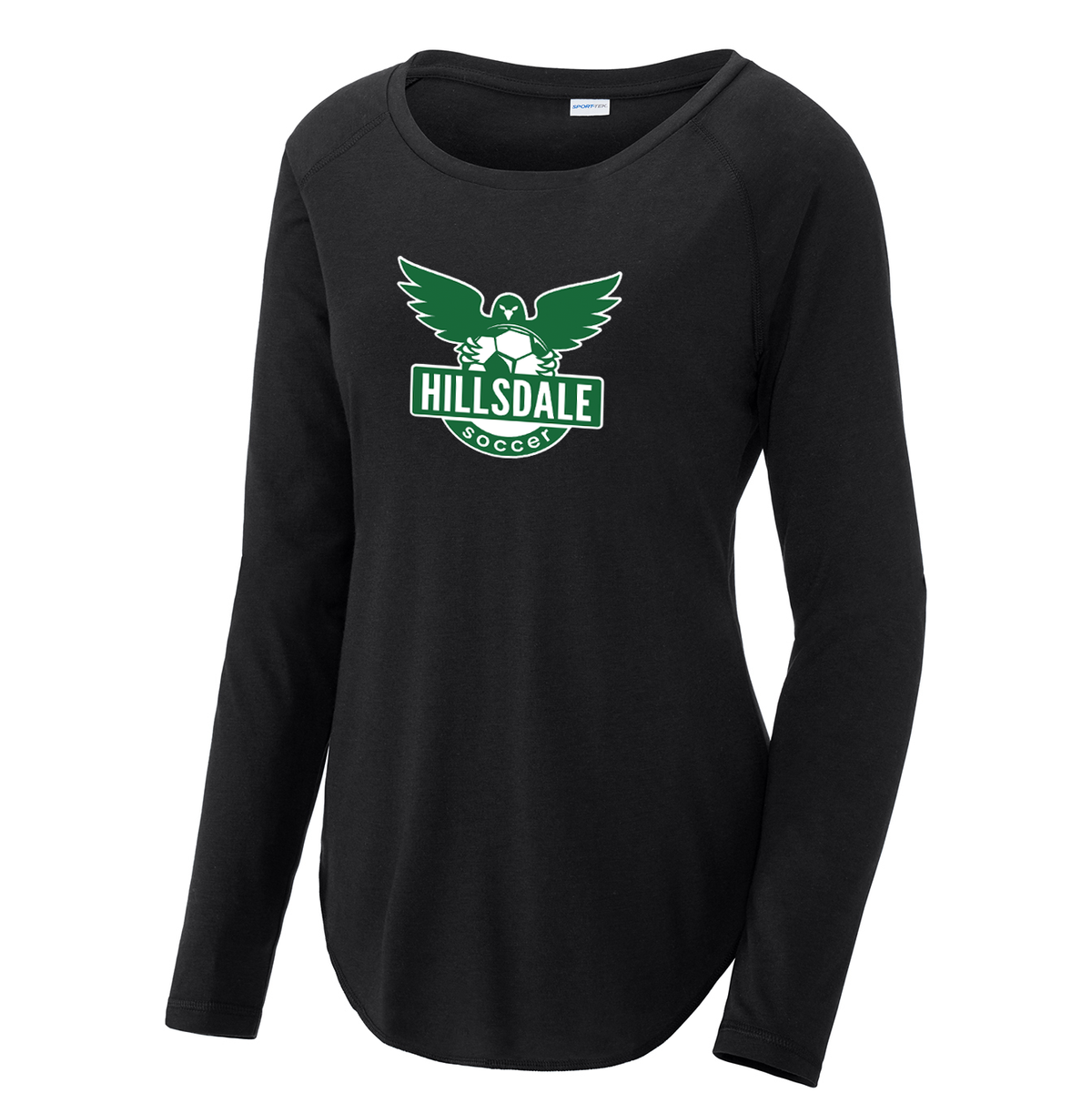 Hillsdale Soccer Women's Raglan Long Sleeve CottonTouch