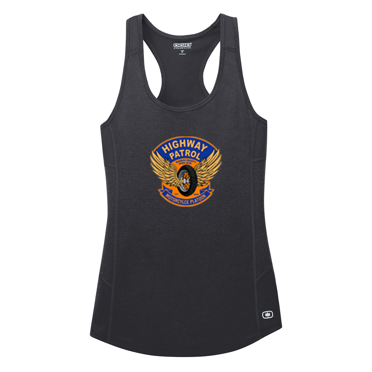 NCPD Motorcycle Unit OGIO® Endurance Ladies Racerback Tank