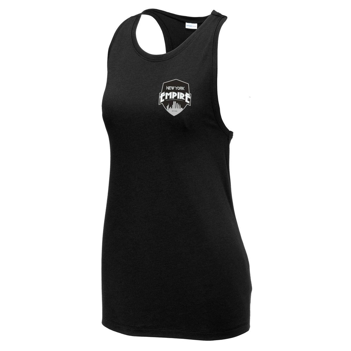 New York Empire Police Softball Women's Tri-Blend Wicking Racerback