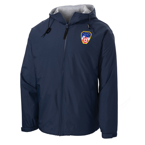 FDNY Lacrosse Nike Therma-FIT Full Zip Hoodie – Blatant Team Store