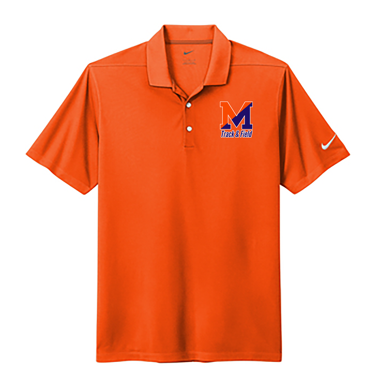 Manhasset Track & Field Nike Dri-FIT Micro Pique 2.0 Polo