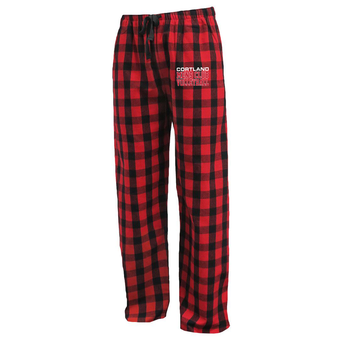 Cortland Mens Volleyball Flannel Pajama Pants
