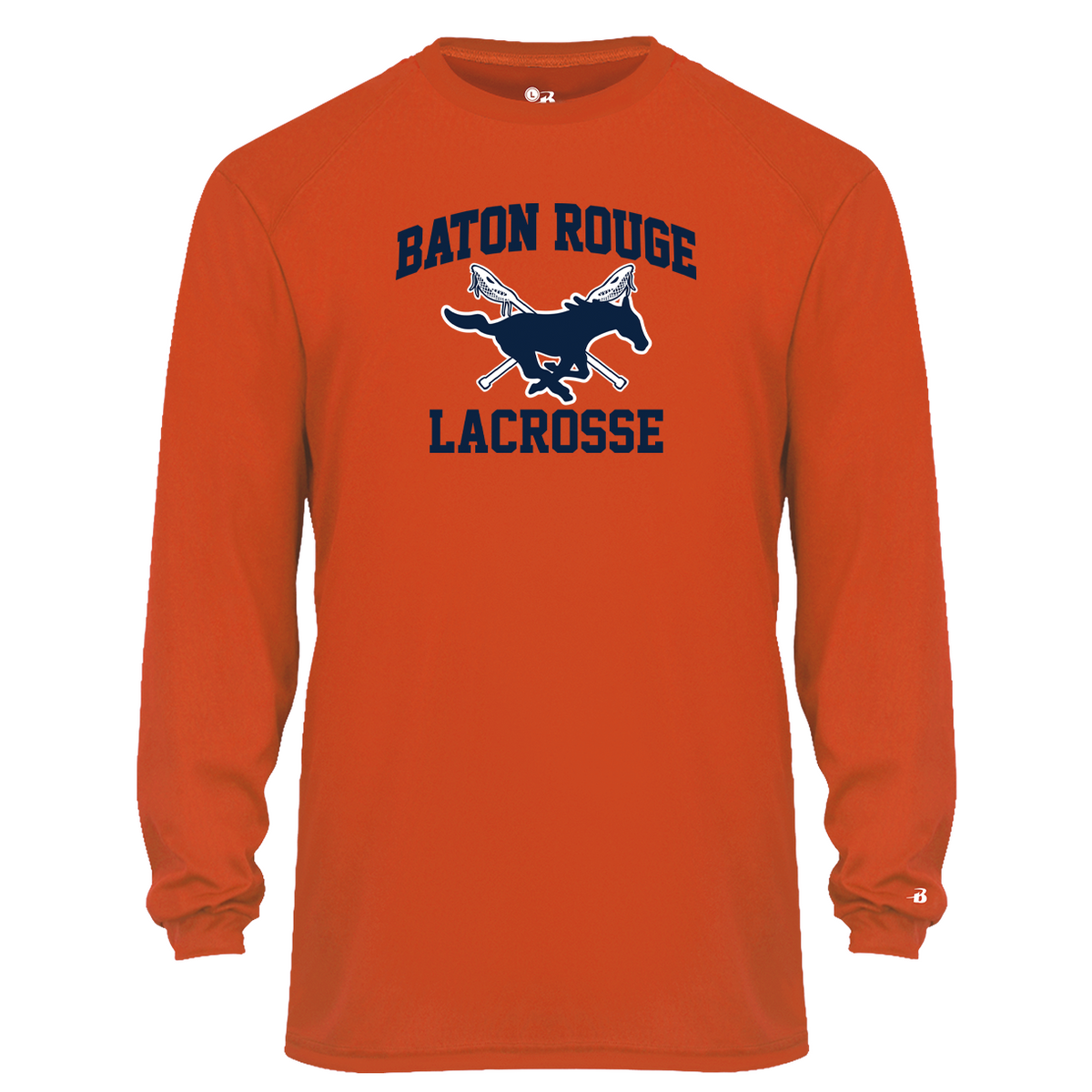 Baton Rouge Mustangs Lacrosse B-Core Long Sleeve