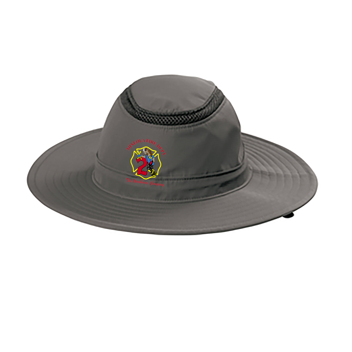 Mineola Fire Dept. Outdoor Ventilated Wide Brim Hat