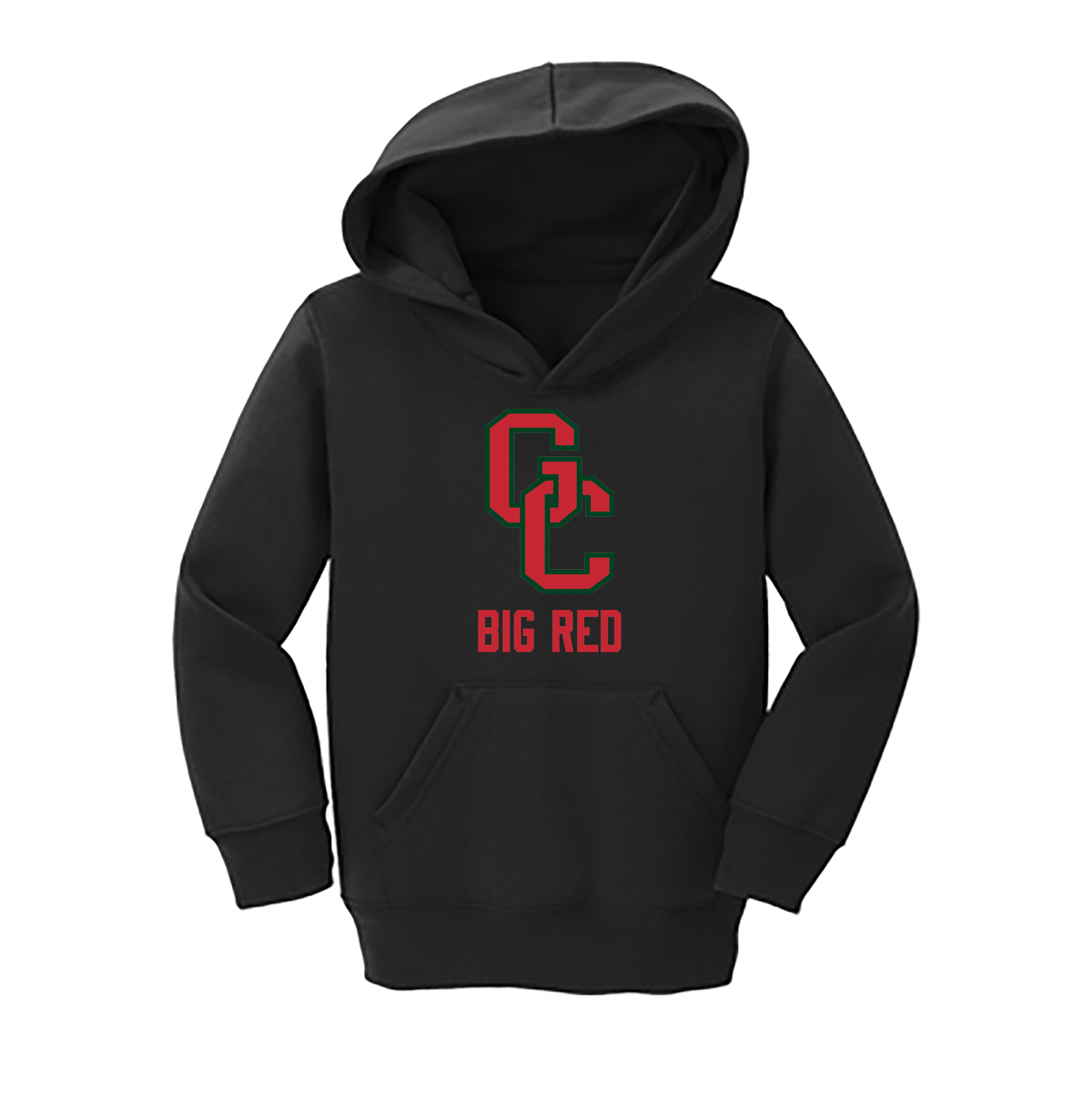 Glen Cove Football Toddler Core Fleece Pullover Hooded Sweatshirt