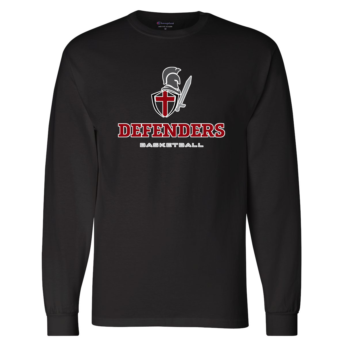 Defenders Basketball Champion Long Sleeve T-Shirt