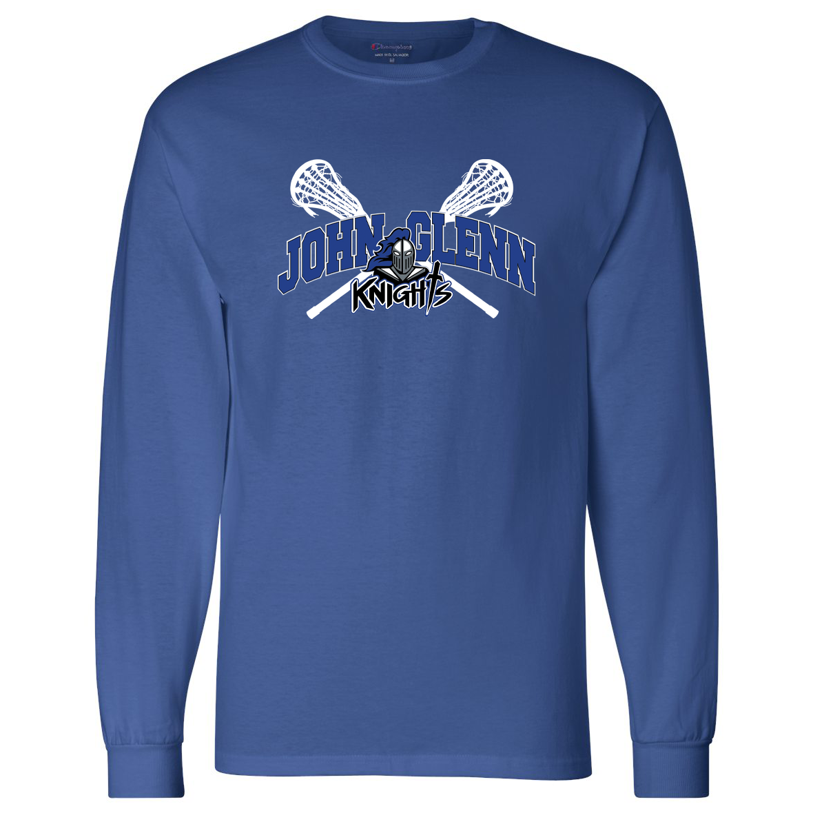 John Glenn Lacrosse Champion Long Sleeve T-Shirt