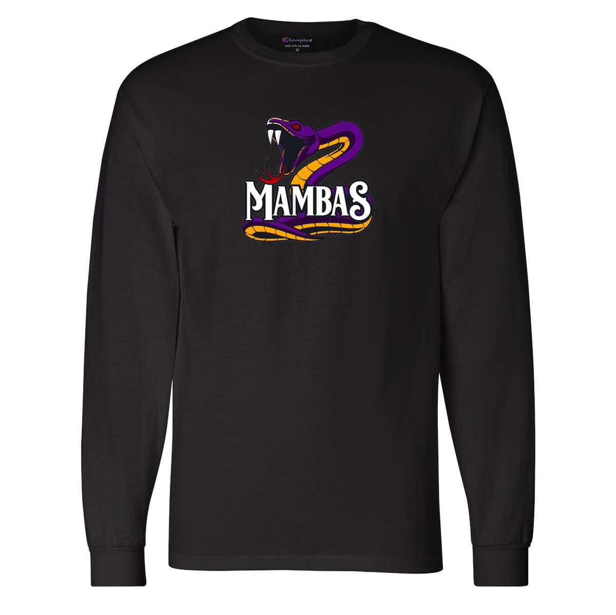 Mambas Basketball Champion Long Sleeve T-Shirt