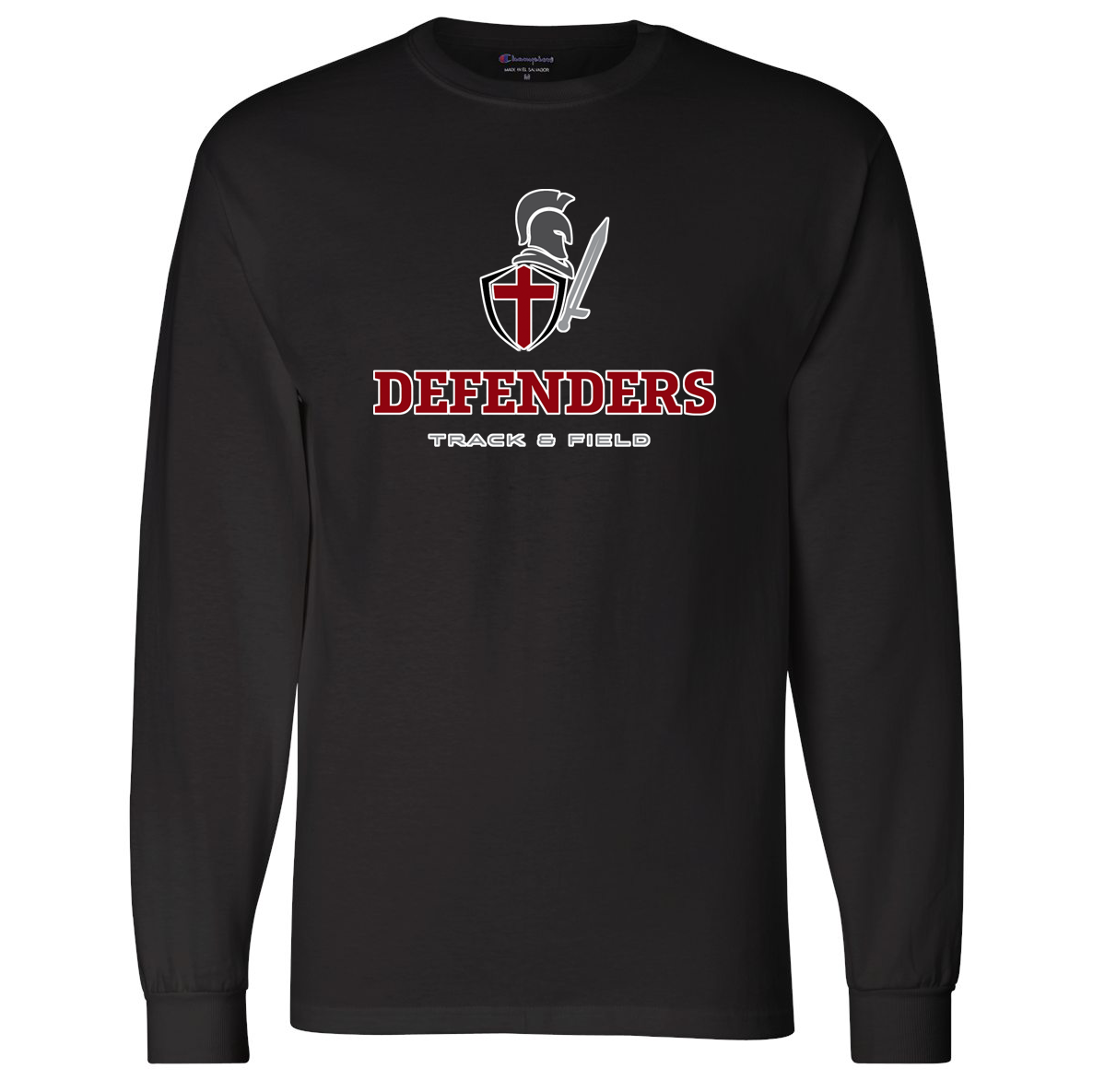 Defenders Track & Field Champion Long Sleeve T-Shirt