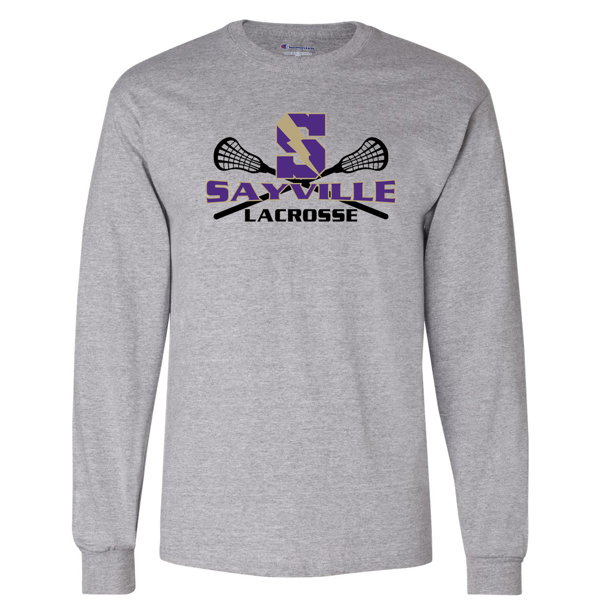 Sayville Lacrosse Champion Long Sleeve T-Shirt