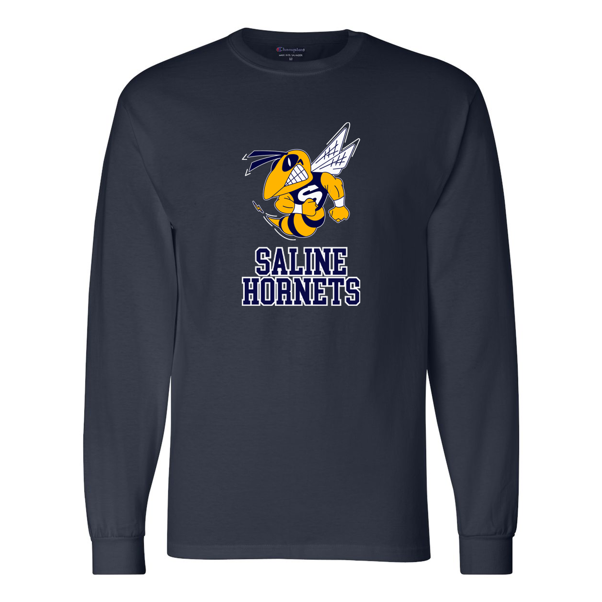 Saline Hornets Hockey Champion Long Sleeve T-Shirt