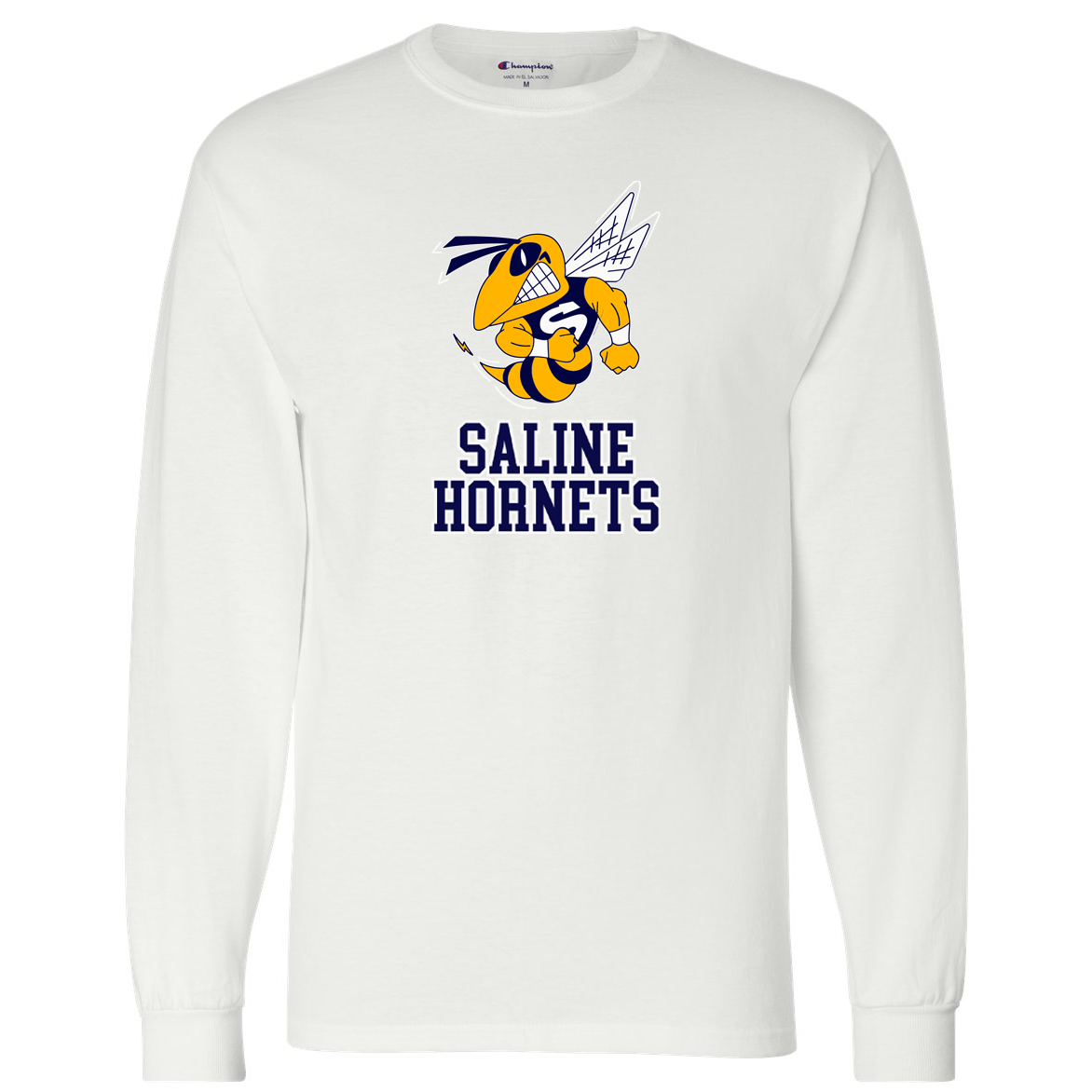 Saline Hornets Hockey Champion Long Sleeve T-Shirt