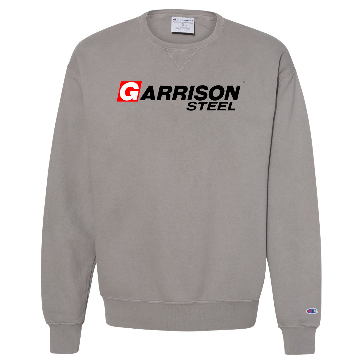 Garrison Steel Garment-Dyed Crewneck Sweatshirt