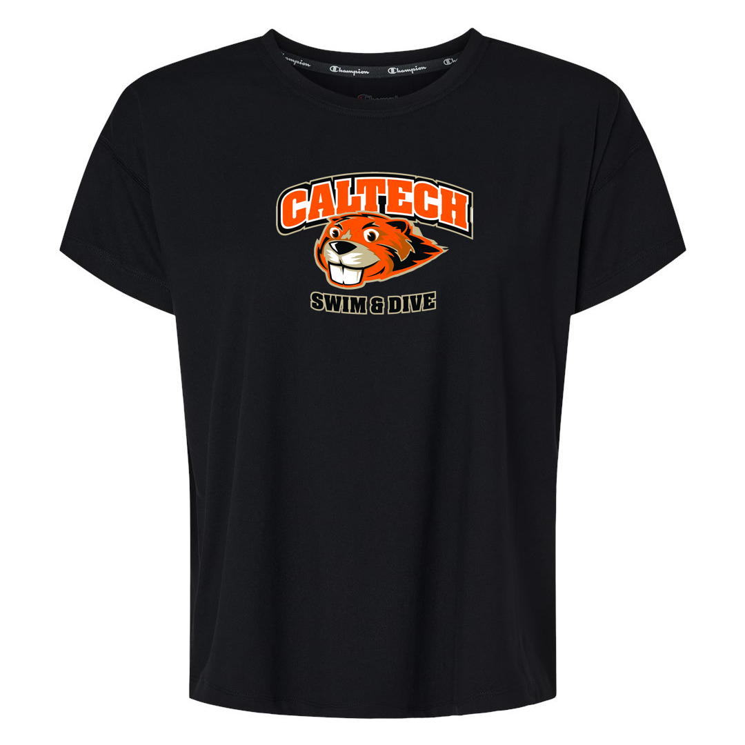 Caltech Swim & Dive Champion Women's Sport Soft Touch T-Shirt