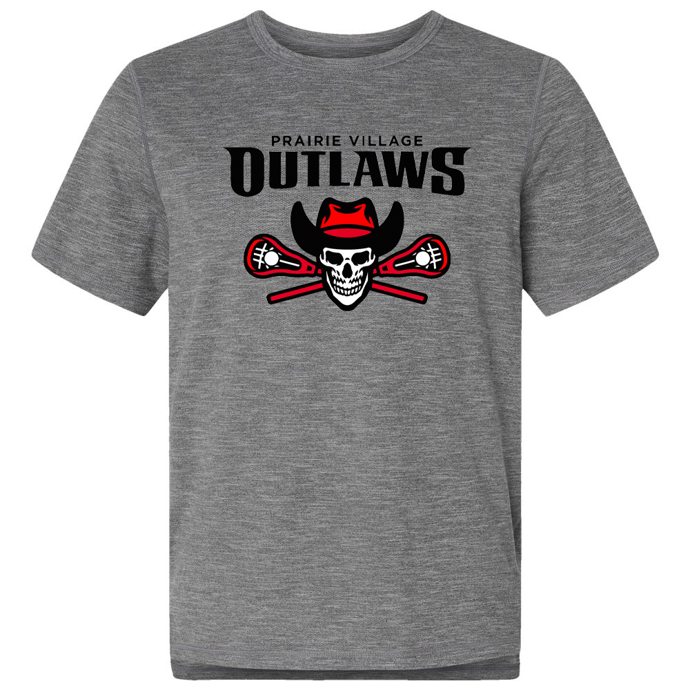 Prairie Village Outlaws Lacrosse Champion Sport T-Shirt