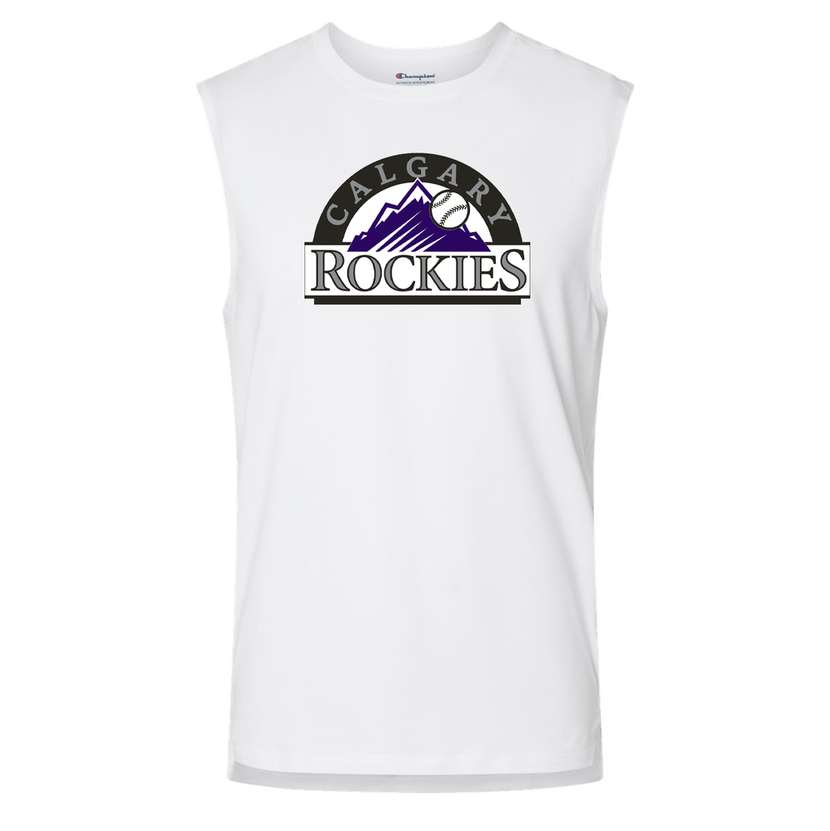 Calgary Rockies Baseball Champion Sport Muscle T-Shirt