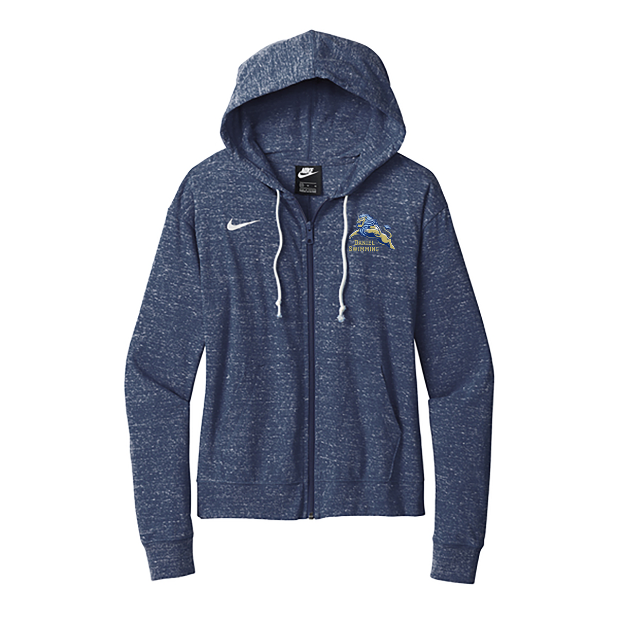 DW Daniel HS Swim Nike Ladies Gym Vintage Full-Zip Hoodie