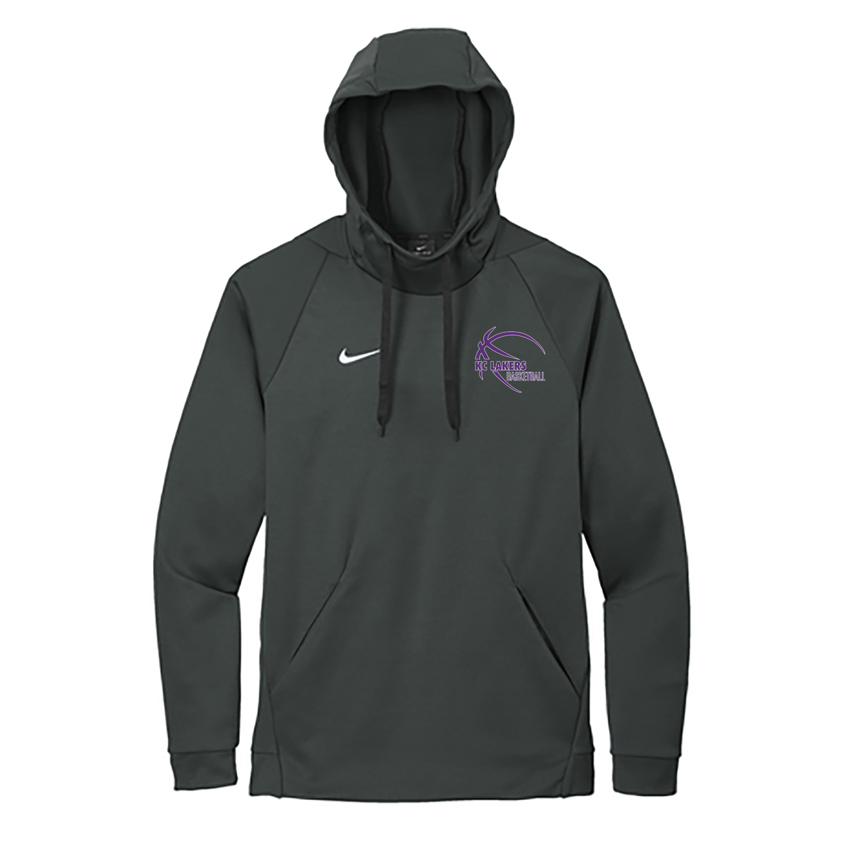 KC Lakers Nike Therma-FIT Embroidered Hoodie