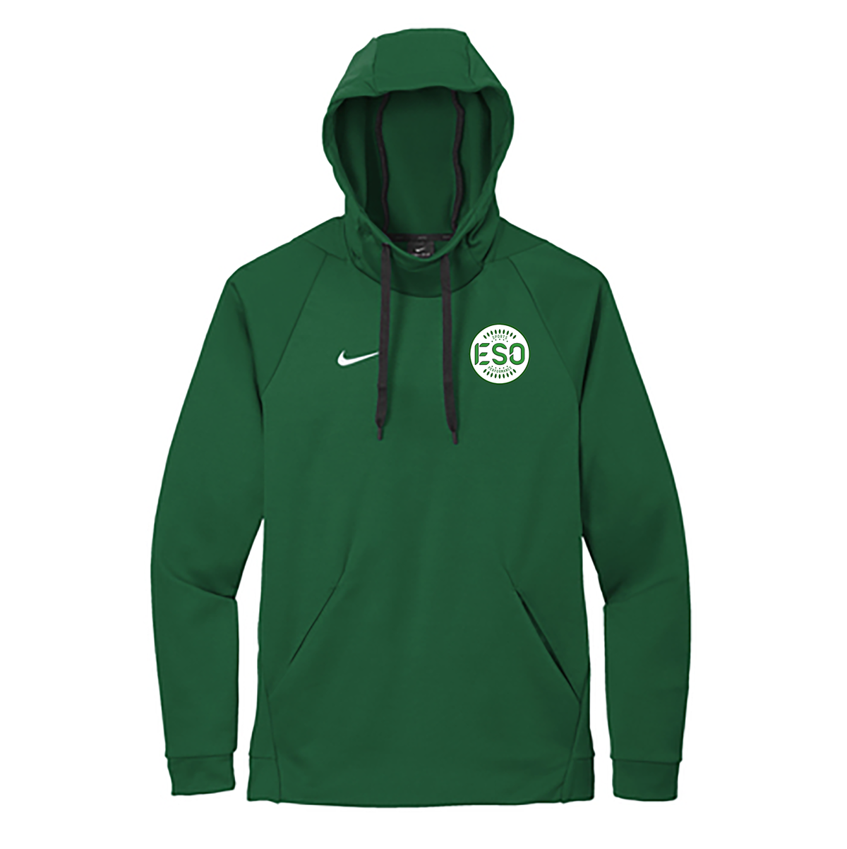 ESO Sports Performance Nike Therma FIT Embroidered Hoodie Blatant Team Store