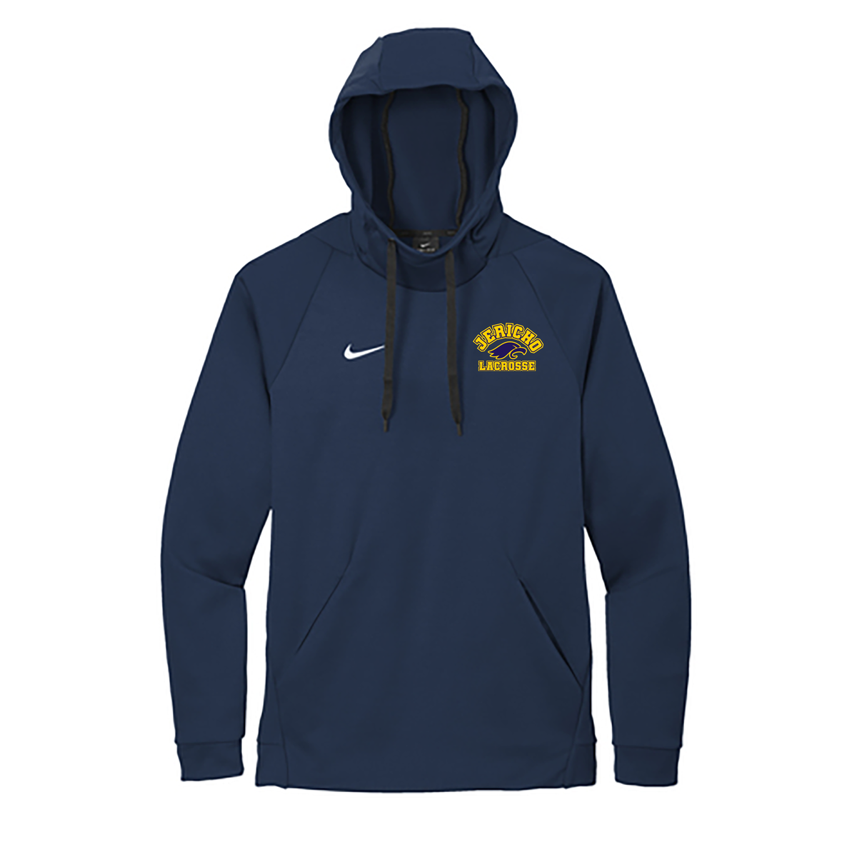 Jericho HS Lacrosse Nike Therma-FIT Embroidered Hoodie