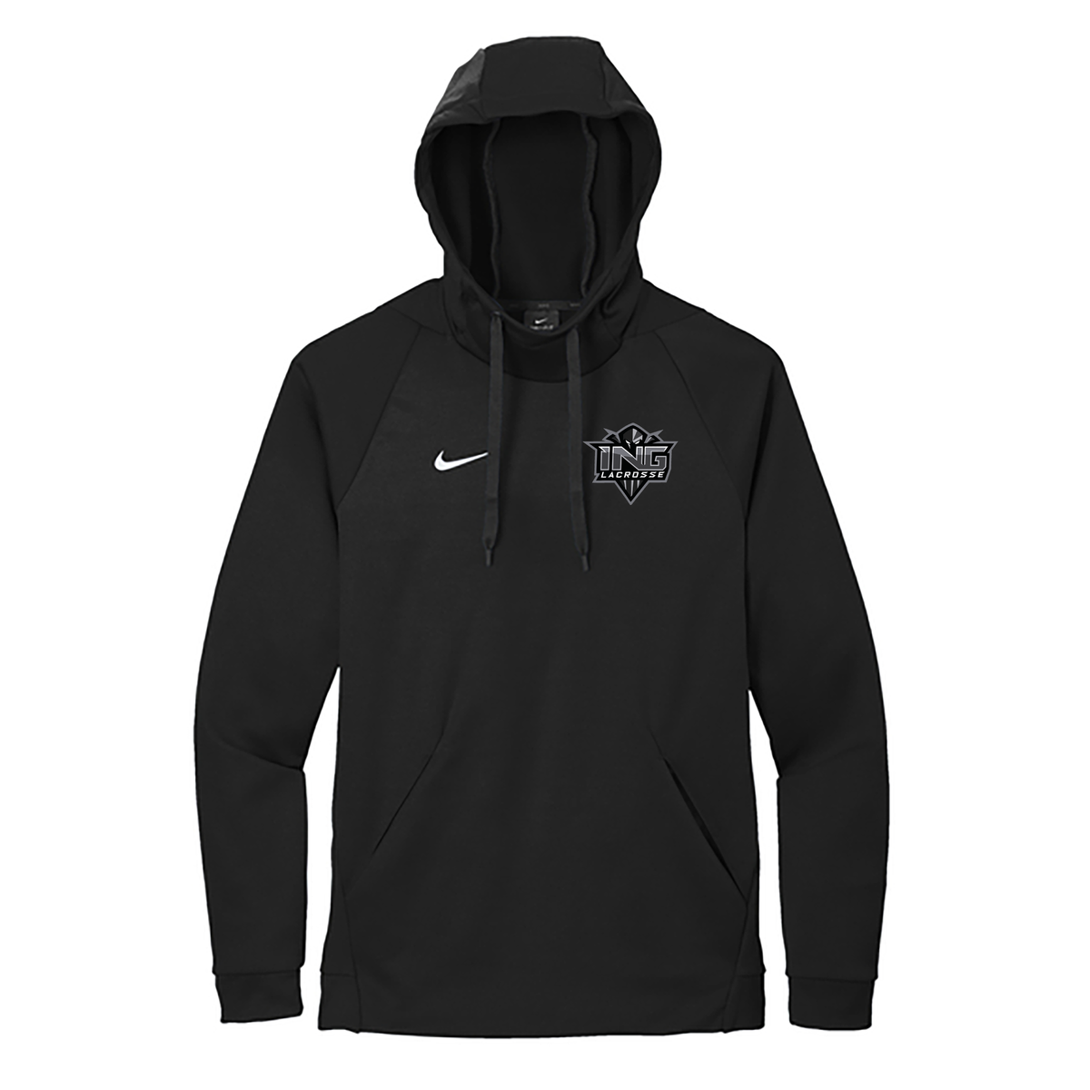 ING Lacrosse Nike Therma-FIT Embroidered Hoodie